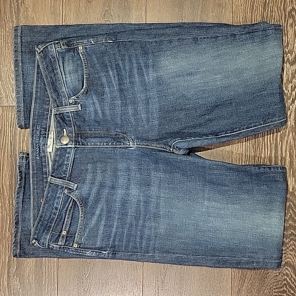 Banana Republic Women's Boot Cut Jeans - Dark Blue